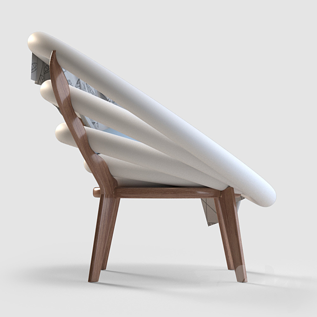 Relax armchair Akonnwa 3d