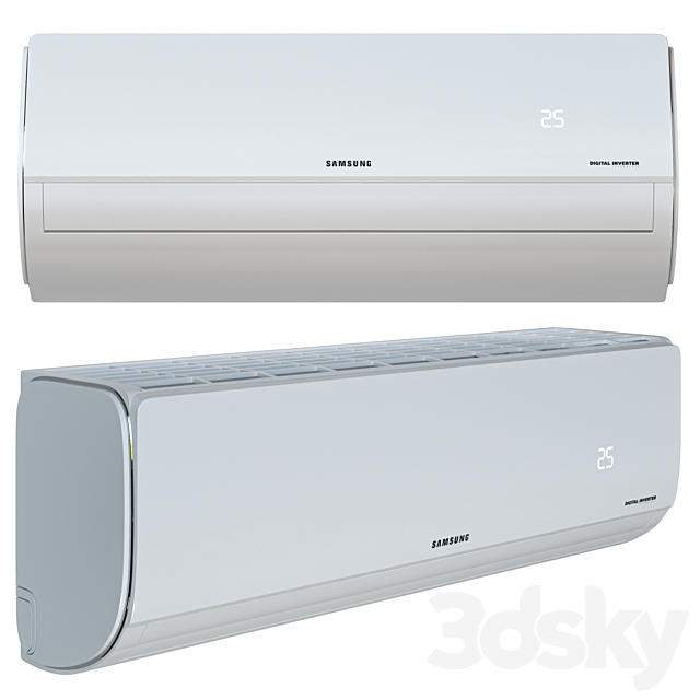 Air conditioner Samsung AR09TXHQASINUA 3d