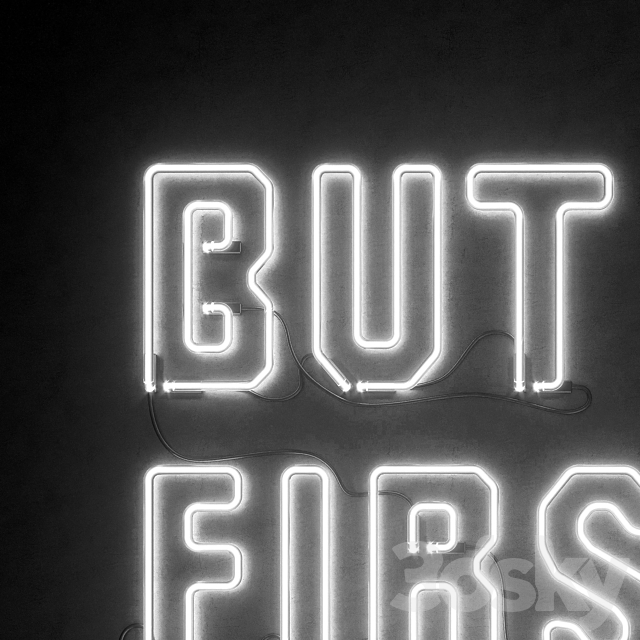 Light modules. Set 36. Neon 3d