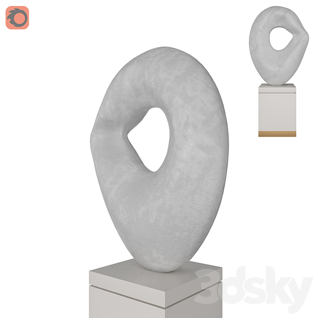 roger reutimann sculpture 3DSMax File - thumbnail 4