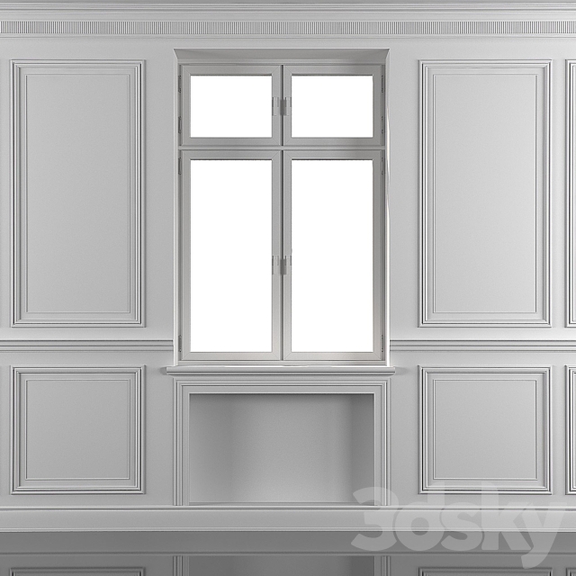 Curtains with window 233 3DSMax File - thumbnail 4