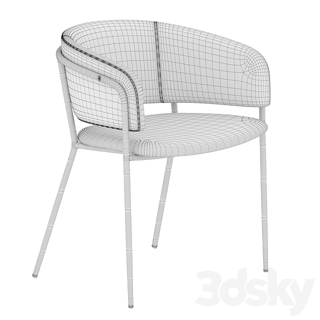 La forma stool konnie 3dsky