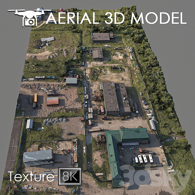 Industrial zone 77 3d
