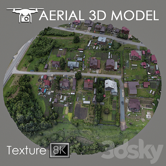 Residential area 66 3d