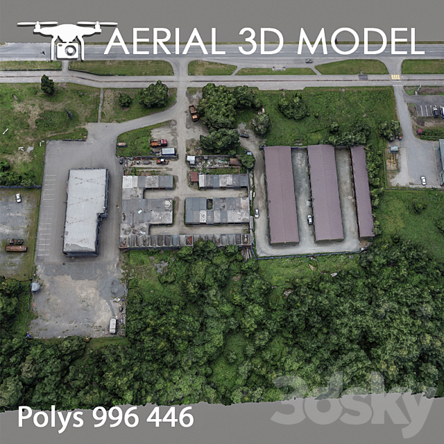 Industrial zone 57 3dsky