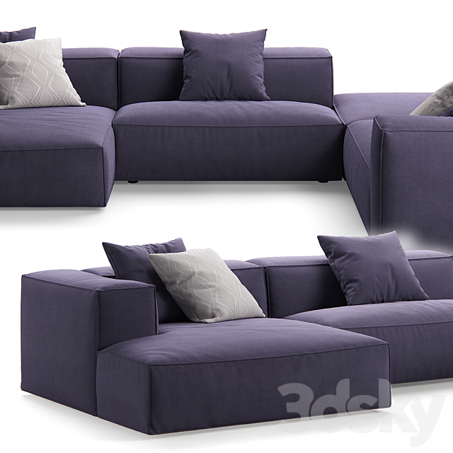 Dunbar sofa by Fest 3DSMax File - thumbnail 2