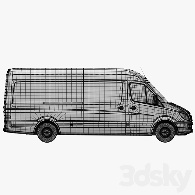 Van Sprinter 3dsky
