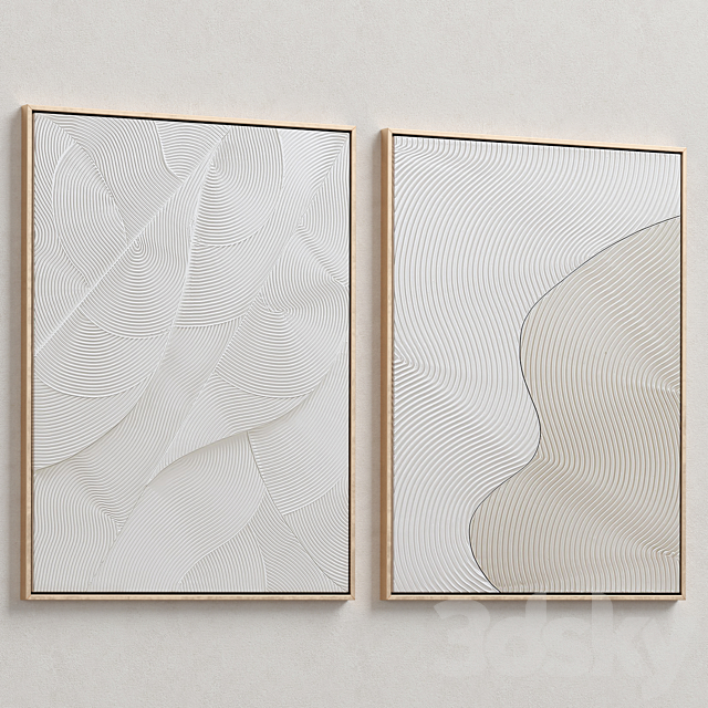 Framed Canvas C-90 3d