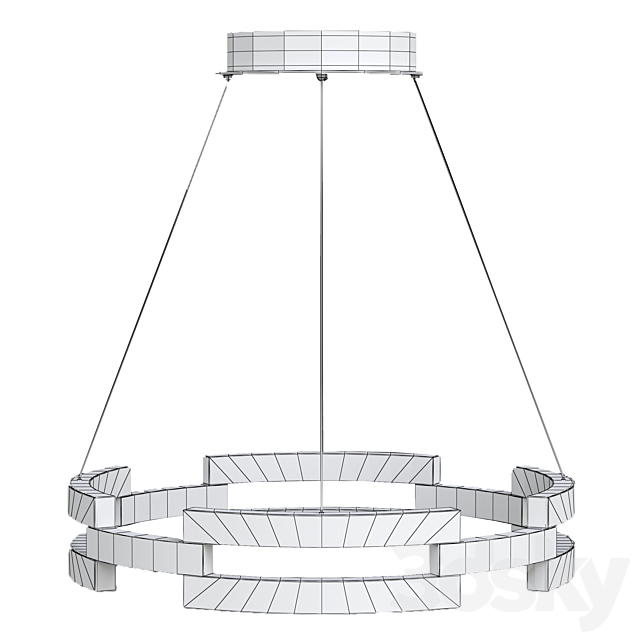 Chandelier chain 3d