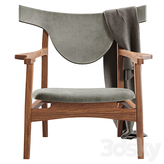 Taurus Chair CB2 3DSMax File - thumbnail 2
