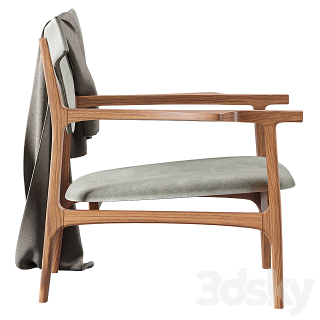 Taurus Chair CB2 3DSMax File - thumbnail 3