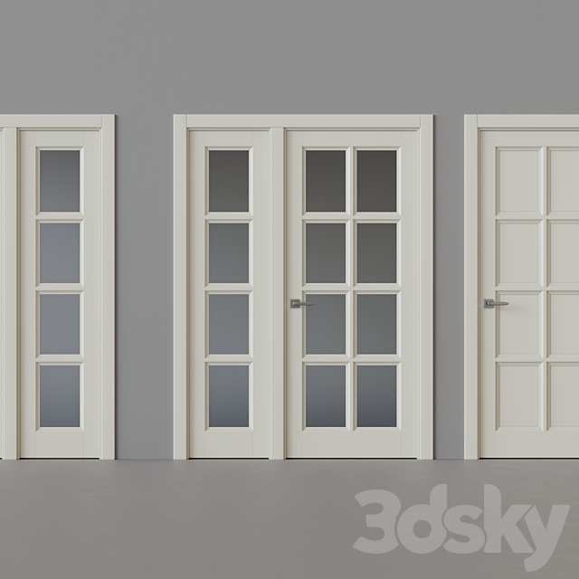 Interior door - Chalet (Sofia) 3dsky