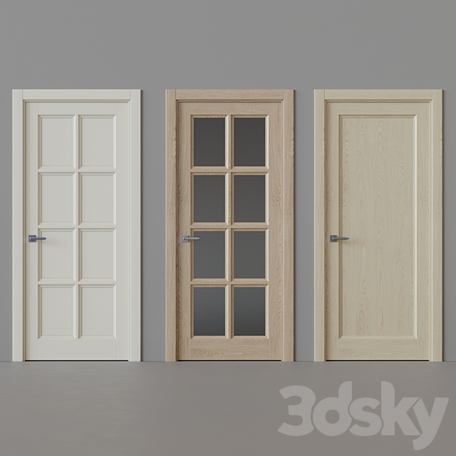 Interior door - Chalet (Sofia) 3dskyfree