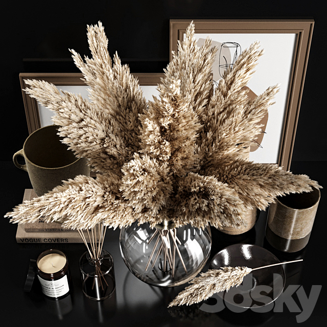 Decor set 10 3dsky