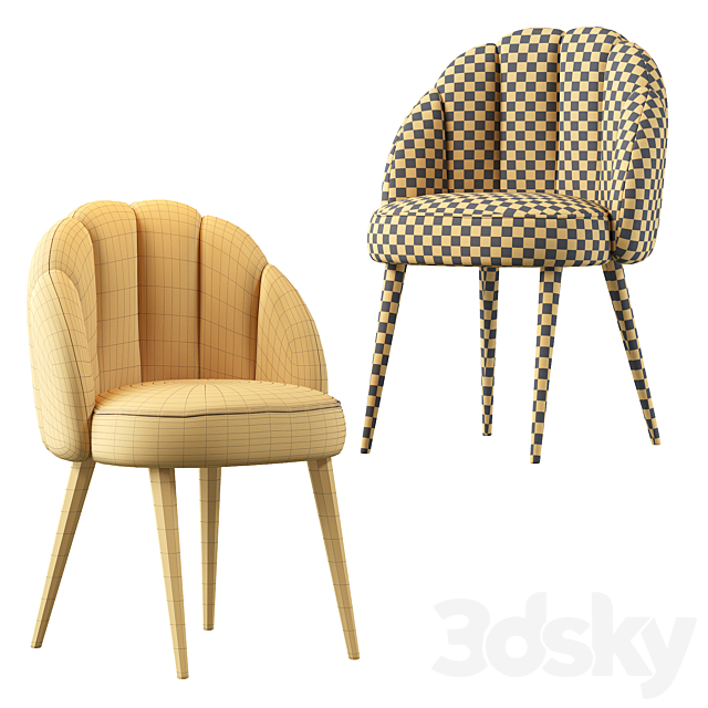 Daisy Chair 3DSMax File - thumbnail 5