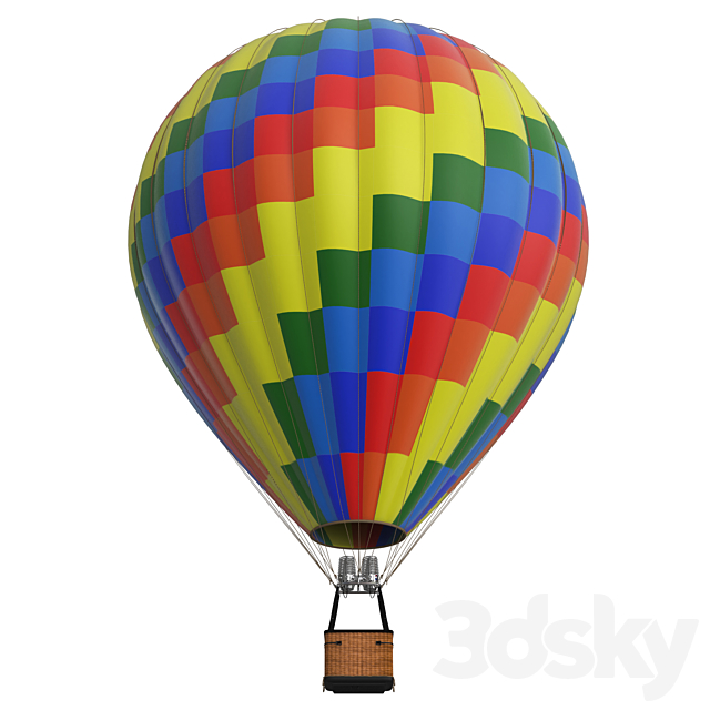 Hot air balloons 3dskyfree