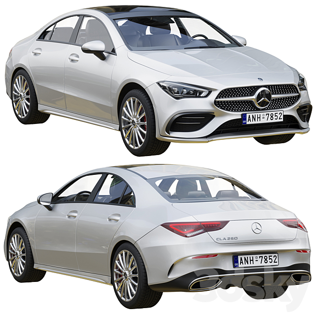 Mercedes-Benz CLA Coupe 250 2020 Free Download