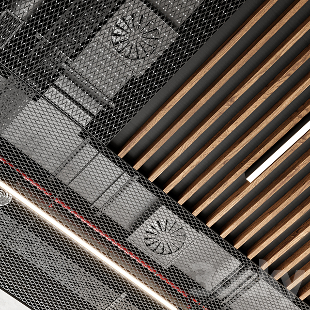 Ceiling SAS International 2 3d