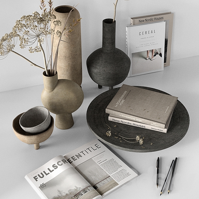 Decorative Set 30 3d