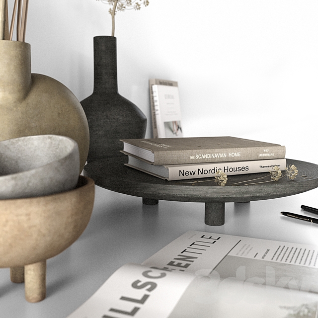 Decorative Set 30 3dsky