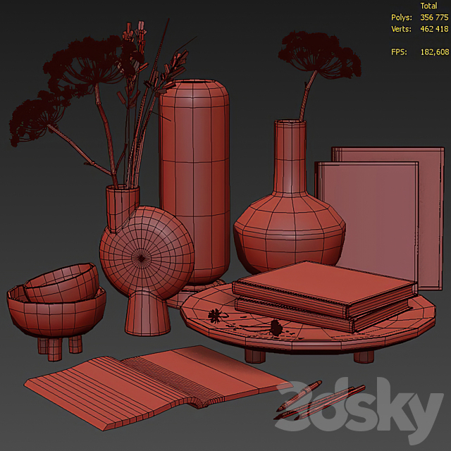 Decorative Set 30 3dskyfree