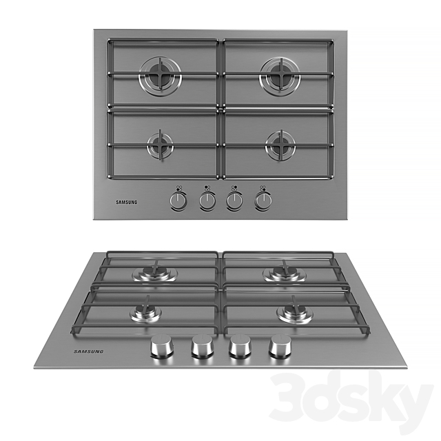 Samsung Kitchen Set 3DSMax File - thumbnail 3