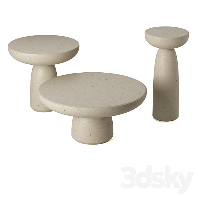 OLO table set. Mogg. 3d