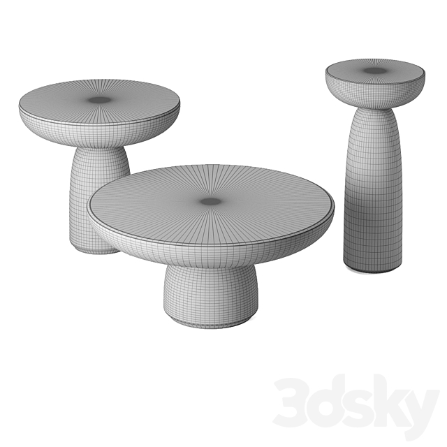 OLO table set. Mogg. 3dskyfree