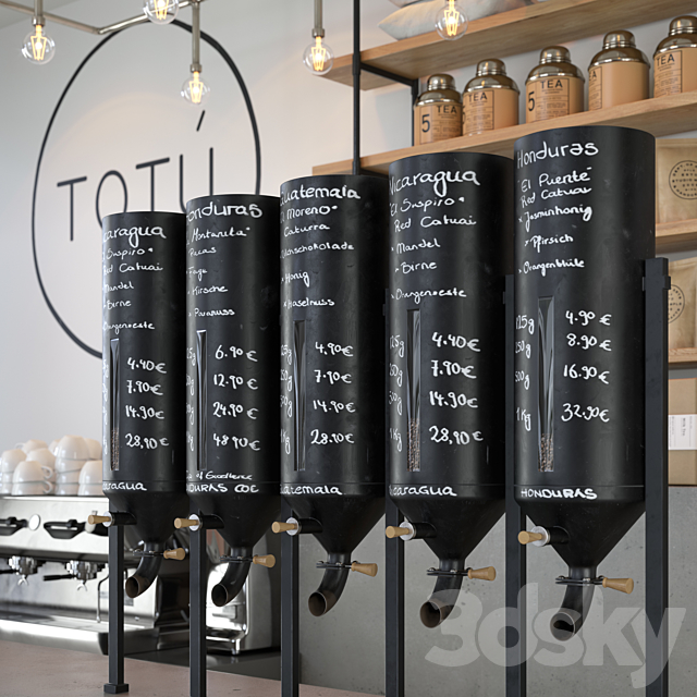 Totu cafe 3d