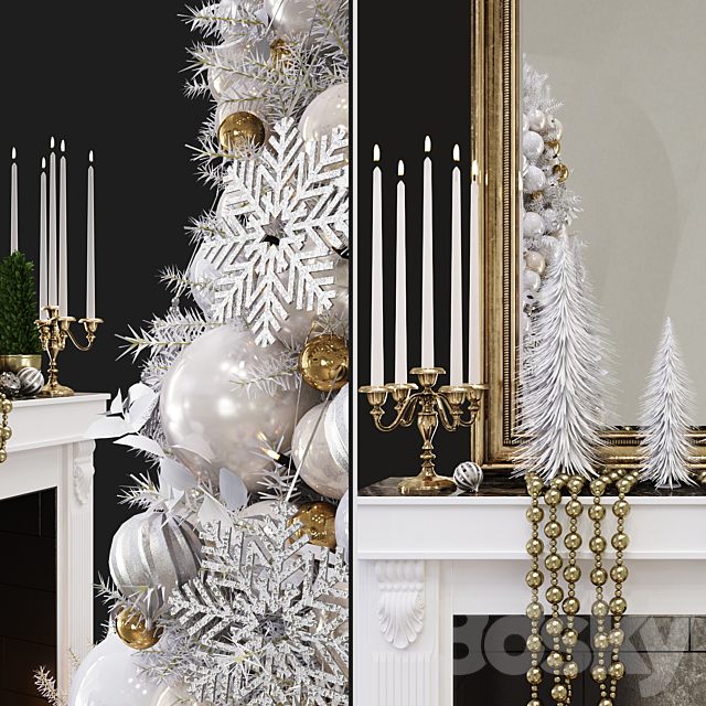 Christmas Decorative set sk_2 (Corona) 3DSMax File - thumbnail 4