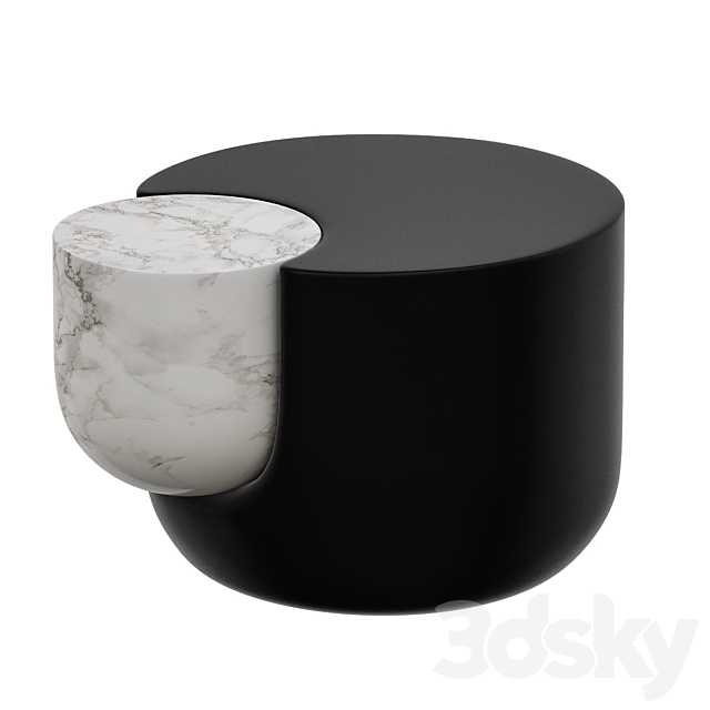 Side Table Embedded 3DSMax File - thumbnail 1