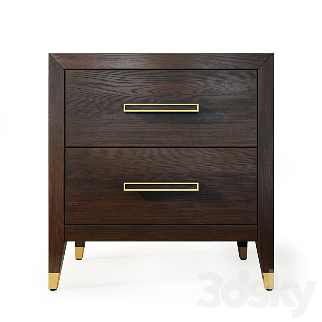 Chest of drawers and dresser Deco MiK. Tvstand. nightstand 3DSMax File - thumbnail 4