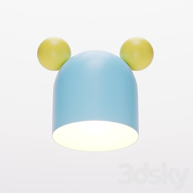 Wall lamp Odeon Light MICKEY 3DSMax File - thumbnail 2
