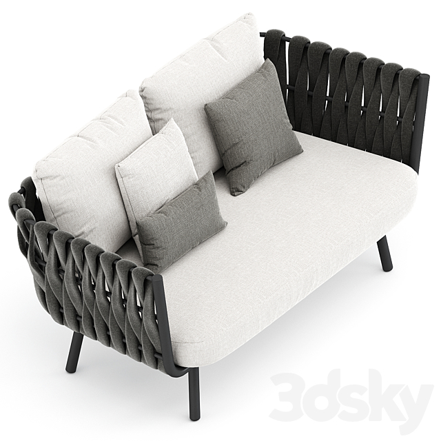 Tosca sofa by Tribu 3DSMax File - thumbnail 4