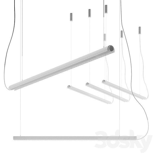 Radent pendant lamp 3d