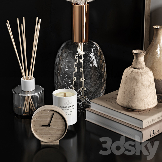 Decor set 12 3d