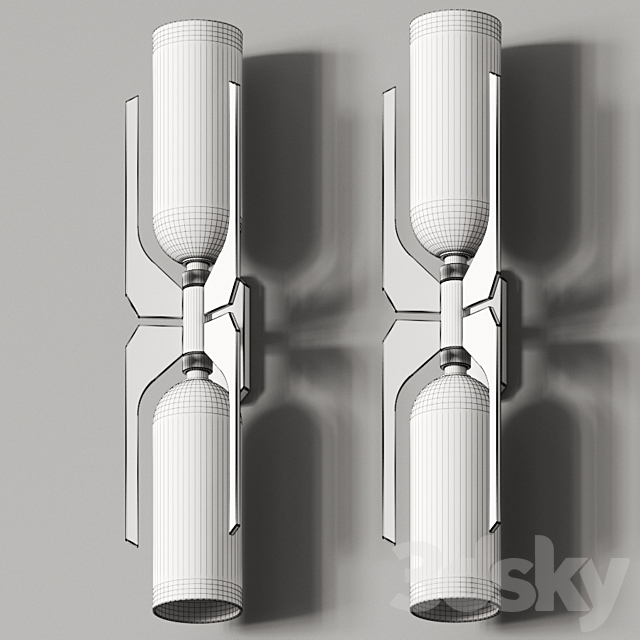 Bert Frank Pennon Wall Lamp 3d