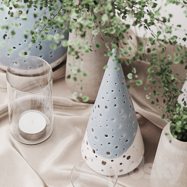 Scandinavian Christmas decorations from Kähler Design 3d