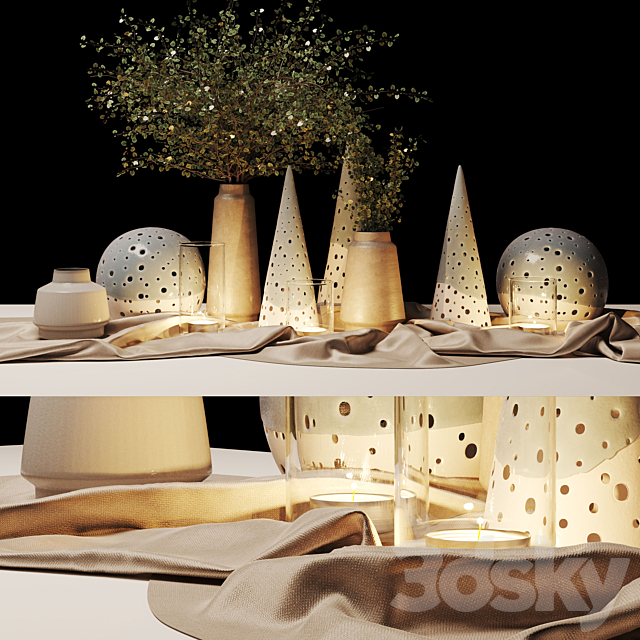 Scandinavian Christmas decorations from Kähler Design 3dskyfree