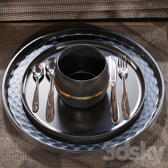 Table Setting 3d