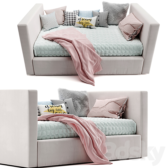Urban daybed & trundle 3DSMax File - thumbnail 3