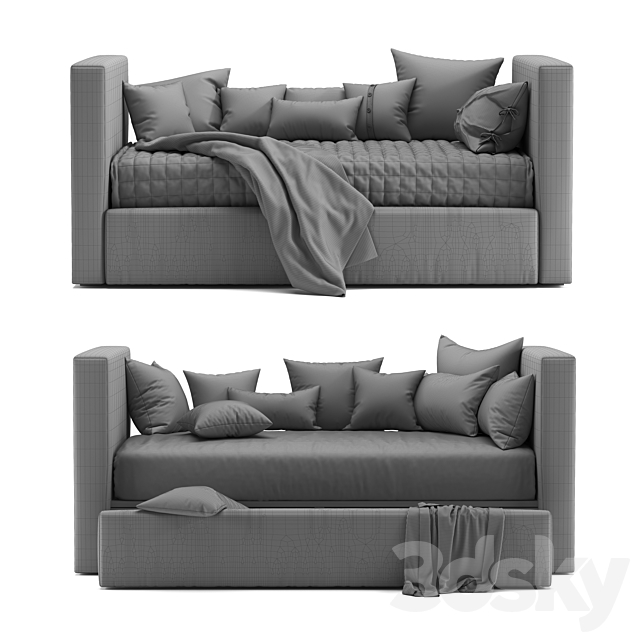 Urban daybed & trundle 3DSMax File - thumbnail 5