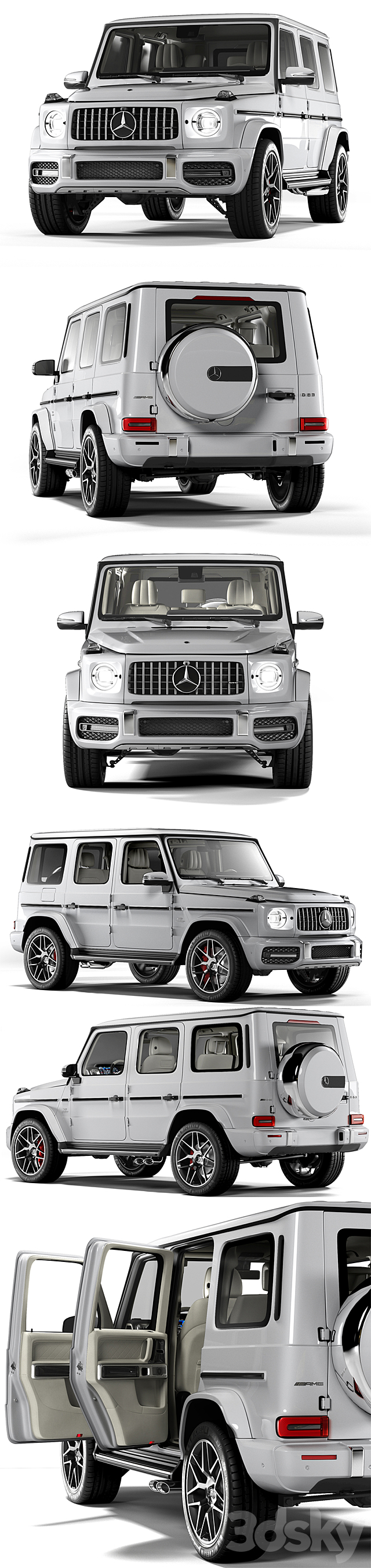 Mercedes-Benz G63 AMG 3d