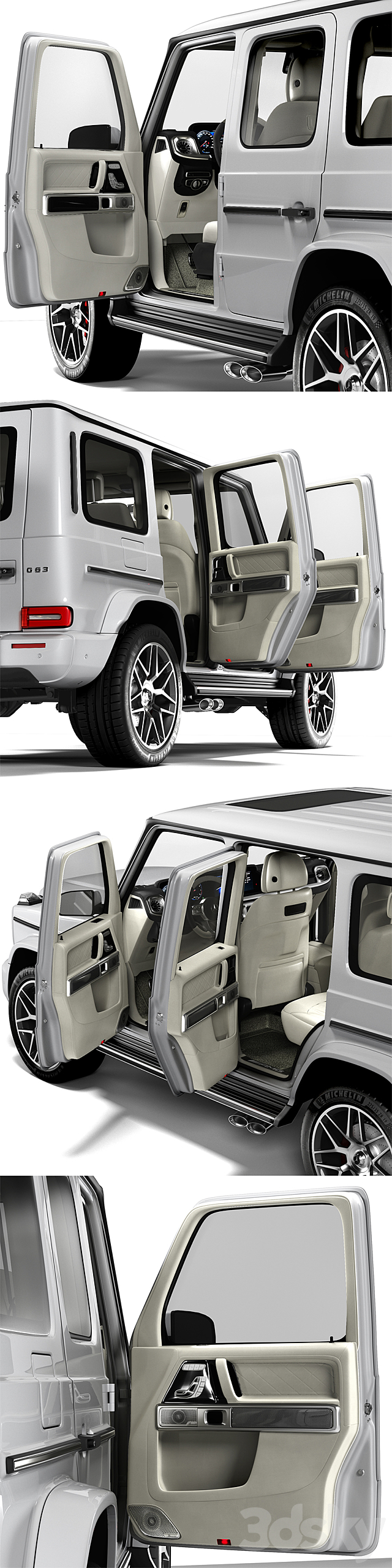 Mercedes-Benz G63 AMG 3dsky