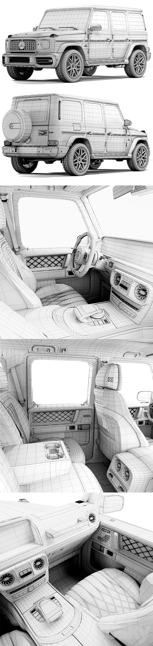 Mercedes-Benz G63 AMG 3dskyfree