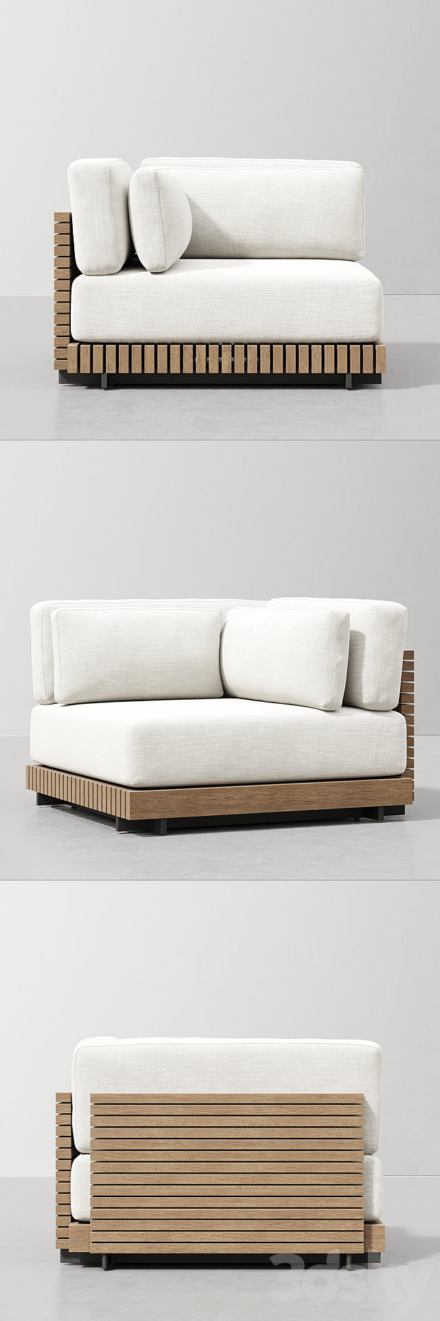 CAICOS MODULAR SOFA_5 3d
