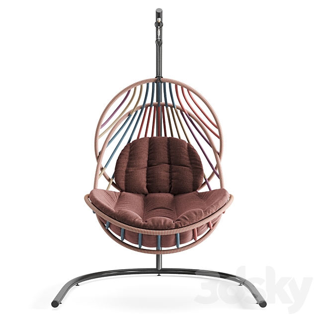 Dedon Hanging Lounge Chair Kida 3DSMax File - thumbnail 2