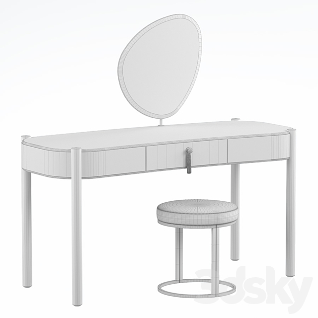 Roberto Cavalli dressing table 3DSMax File - thumbnail 2