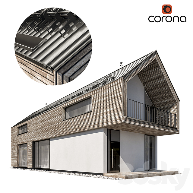 Modern house 02 Free Download