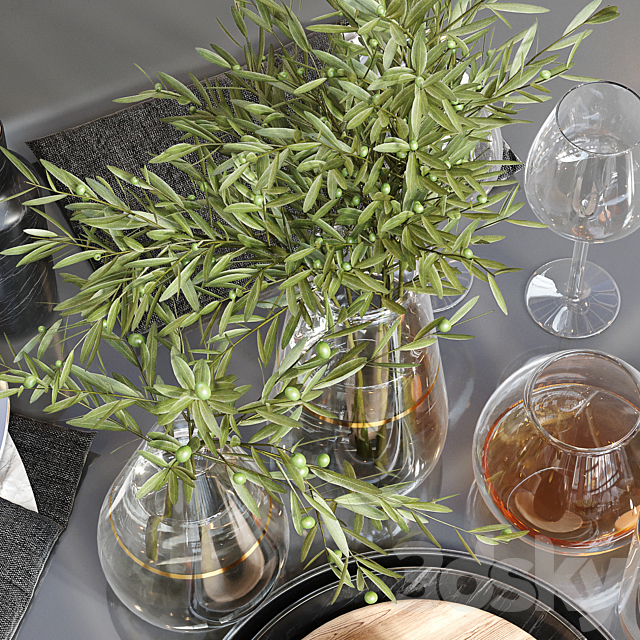 Table Setting 02 3dsky